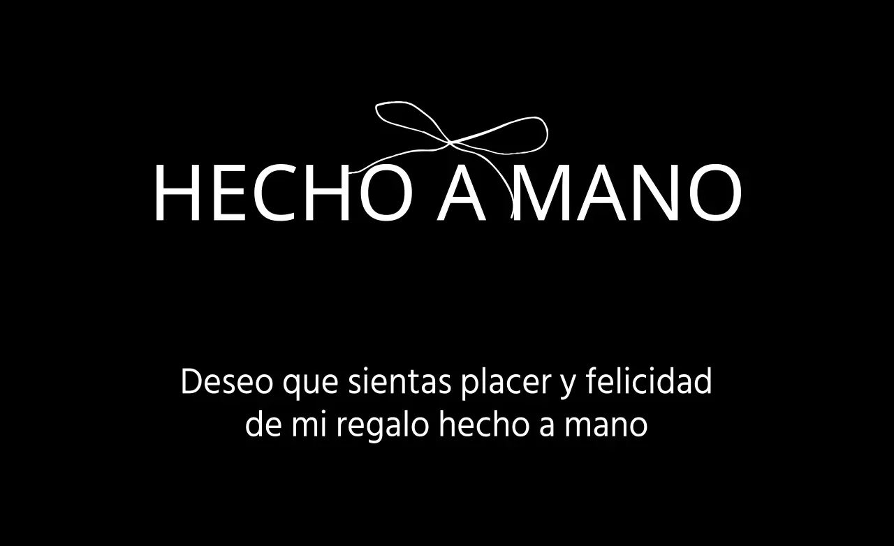 HECHO A MANO