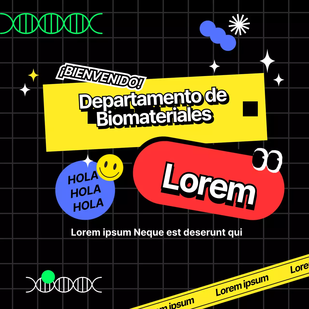 Acerca del Departamento de Biomateriales en Colores Vivos