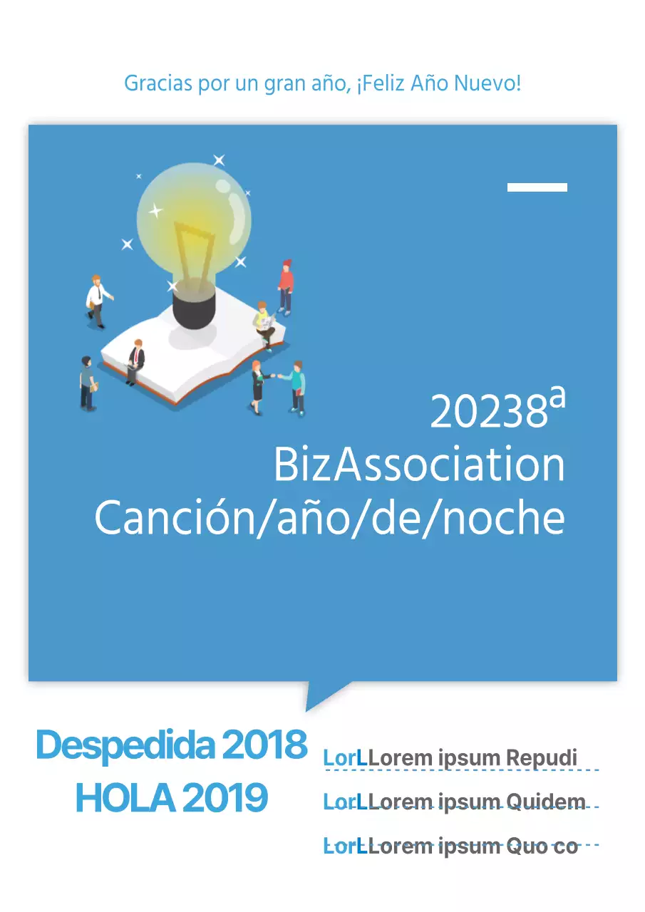 Cartel del retiro de la Asociación