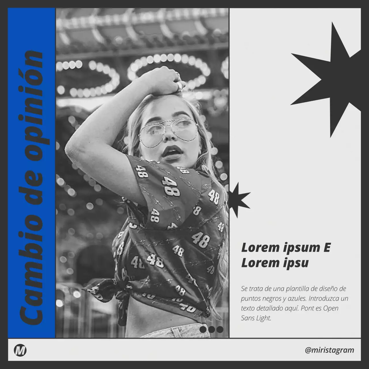 Un moderno paquete de diseño conceptual en azul y negro