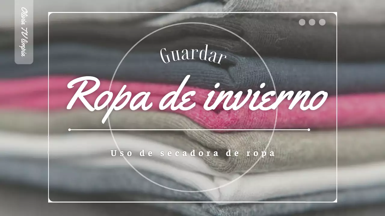 Cómo lavar la emotiva ropa de invierno en colores apagados