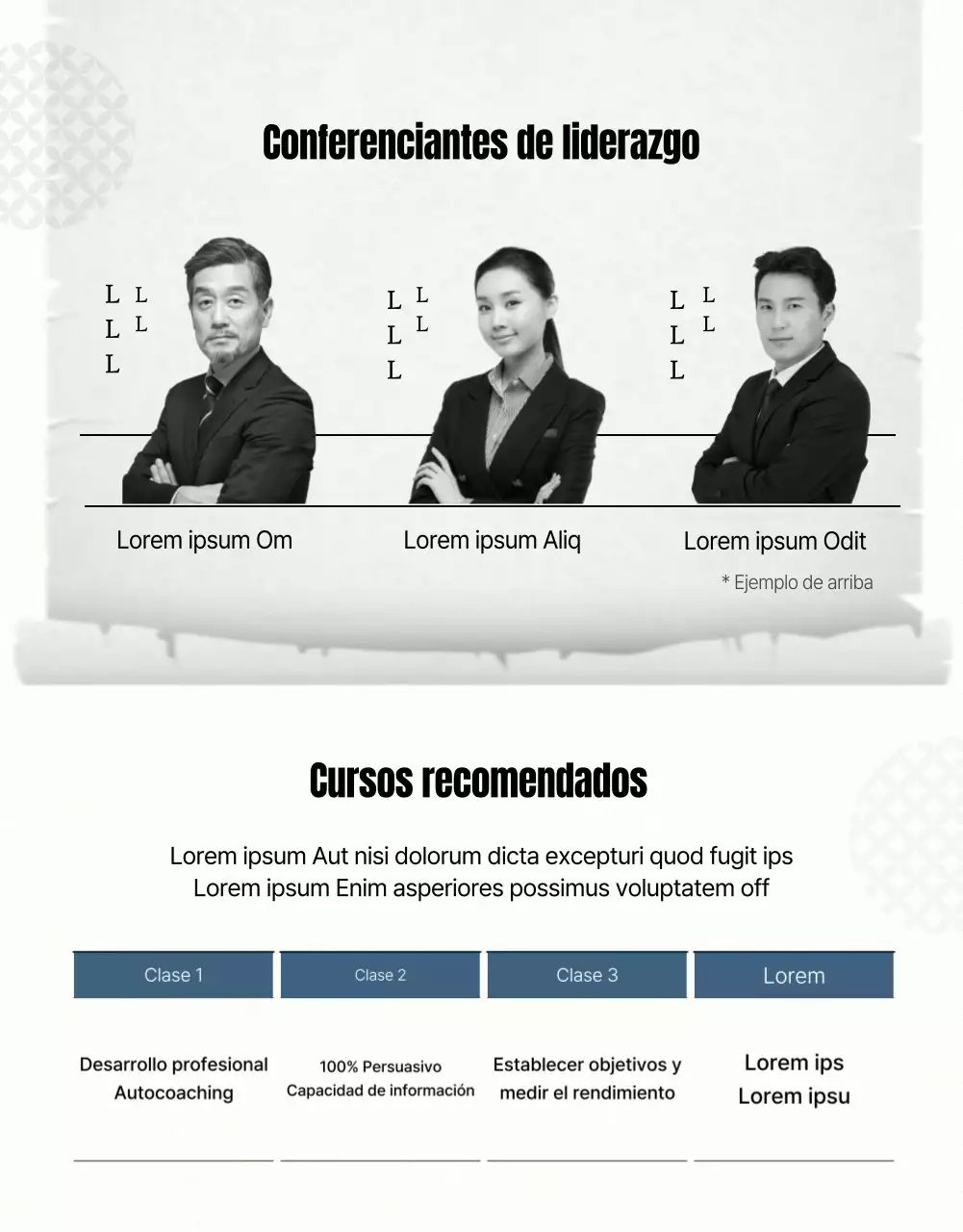 Guía de formación para el liderazgo azul y gris