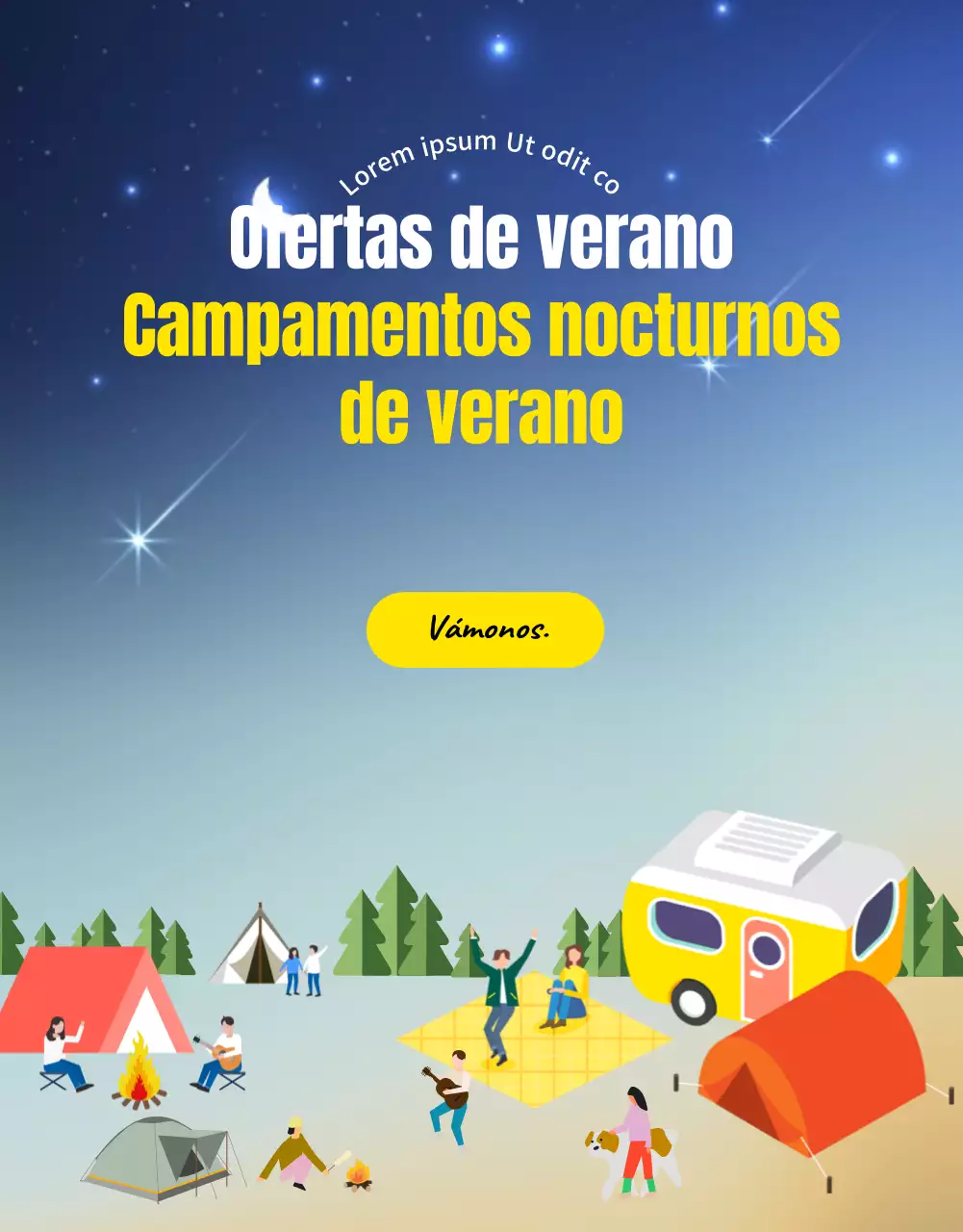 Campamento CardNews en el arco iris