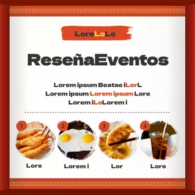 Evento de revisión de la aplicación de reparto de inspiración china Red