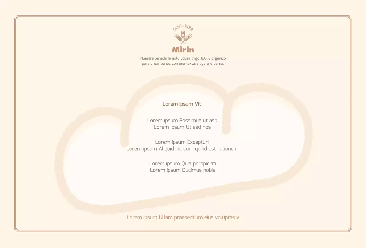 Postal de panadería