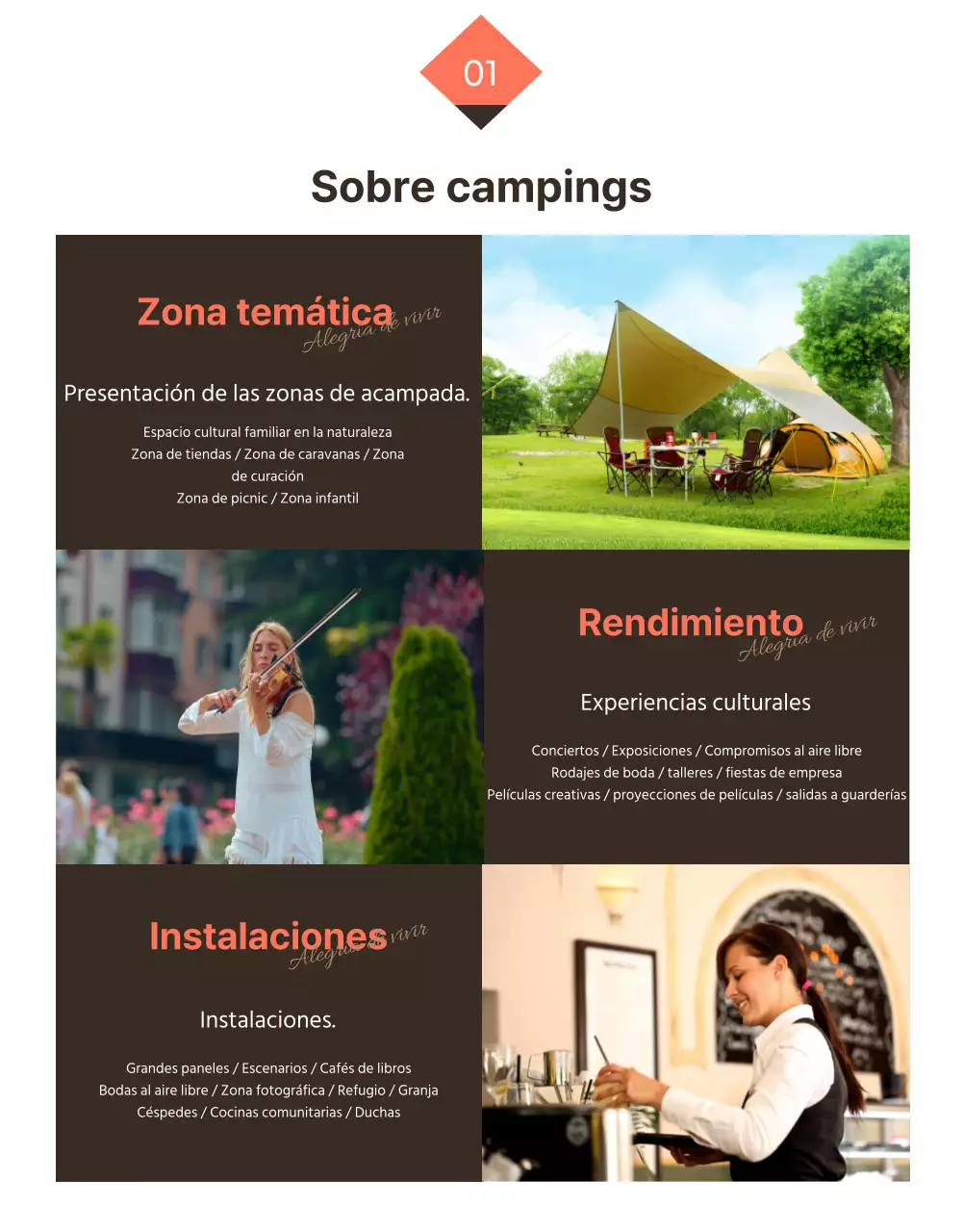 Campamentos Premium para una gran variedad de acampadas temáticas bajo las estrellas