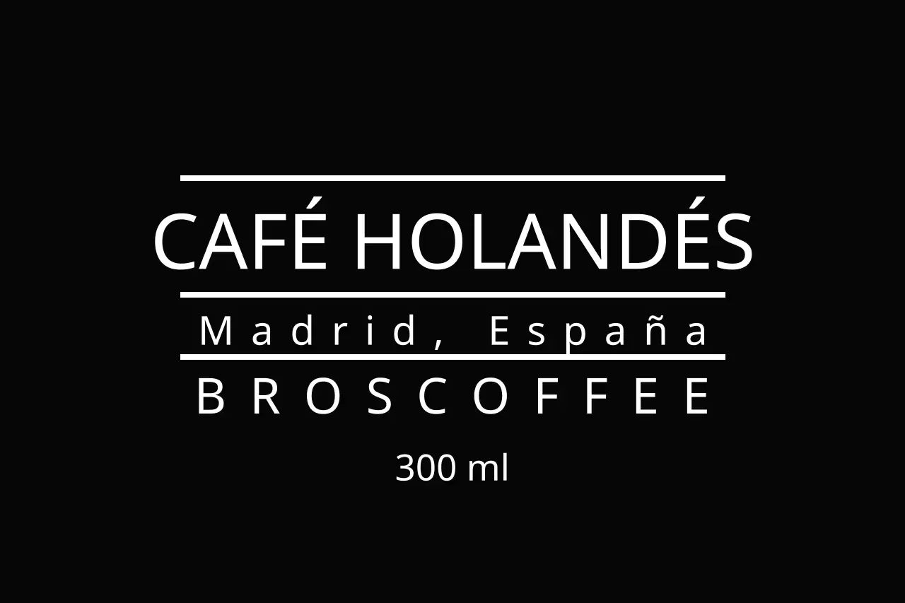 CAFÉ HOLANDÉS