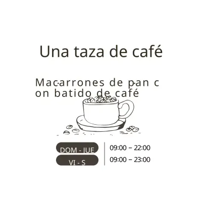 Una taza de café