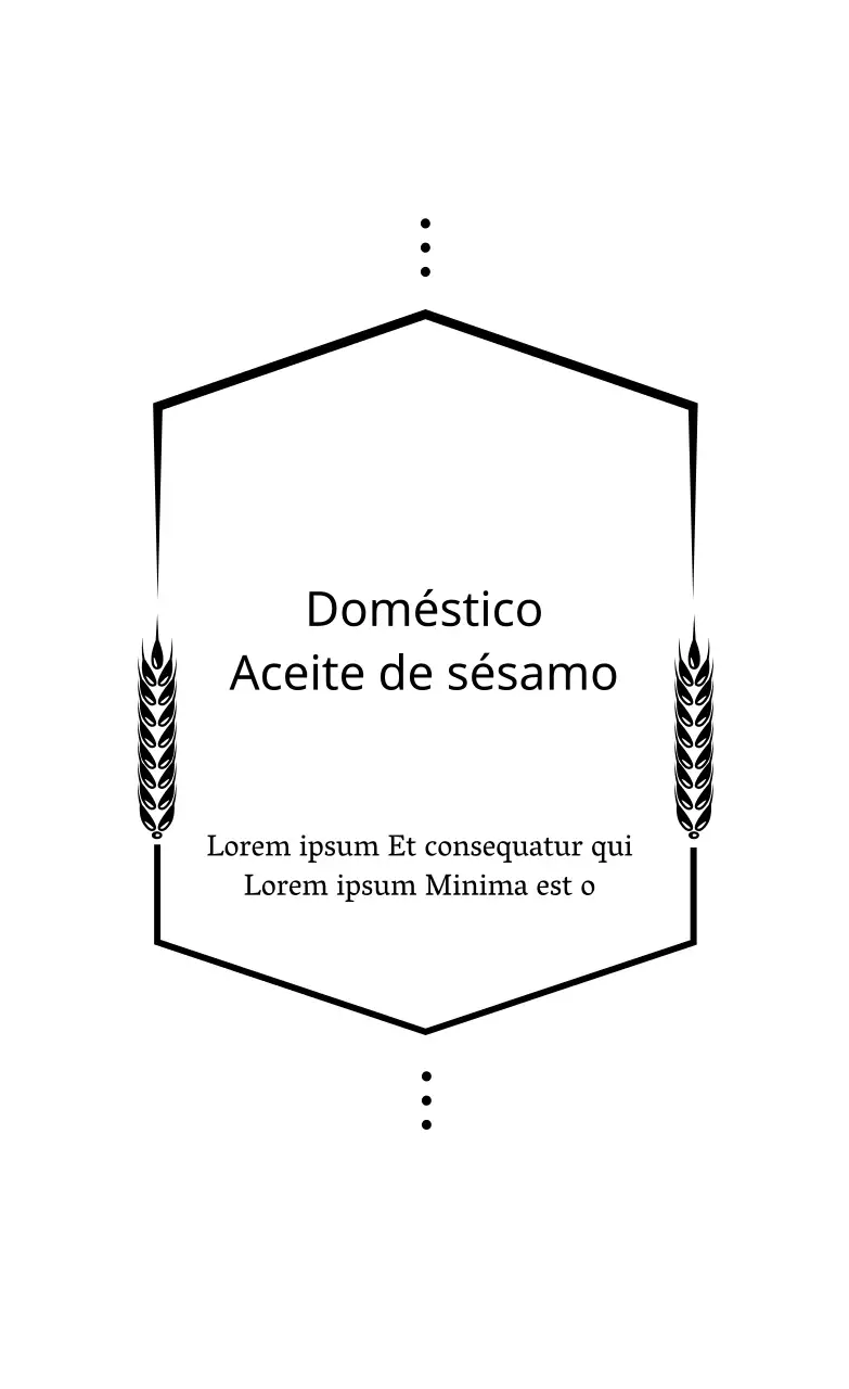 Ilustración en blanco etiquetas alimentarias tradicionales limpias