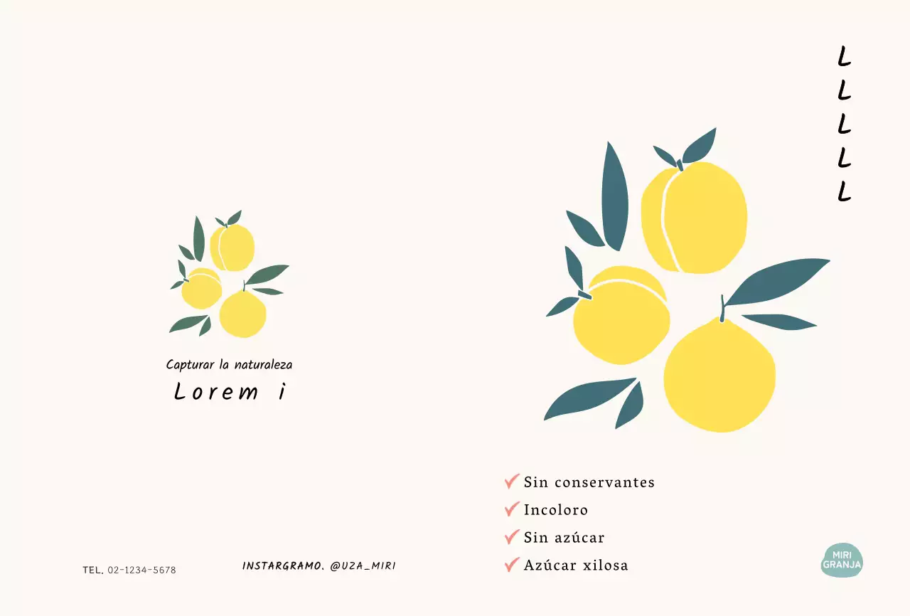 Promocionar un producto de citronela amarilla