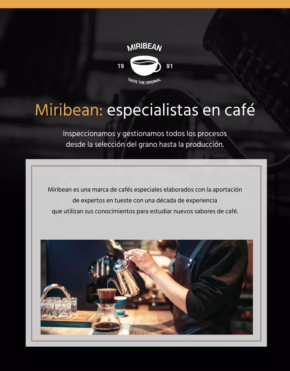 Página detallada de las judías negras