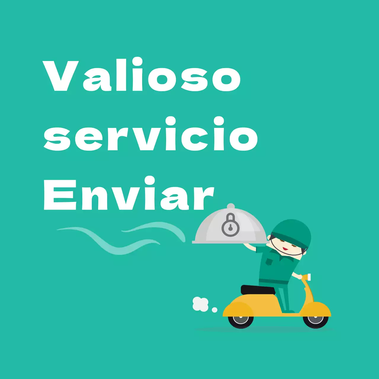 Pegatinas del servicio de entrega