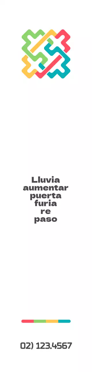Coloridos glifos y símbolos tradicionales coreanos estilo logotipo Promoción y venta de la Fundación Cultural