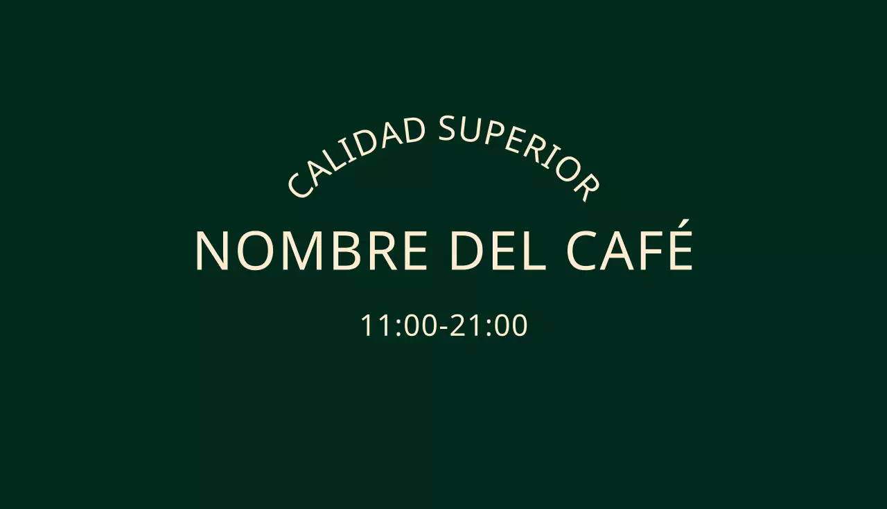 Nombre del café