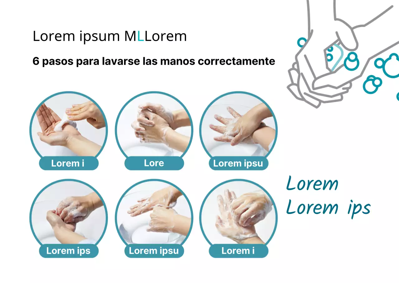 Los 6 pasos de Mint para lavarse las manos correctamente