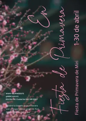 Guía sencilla de las fiestas primaverales en rosa y verde