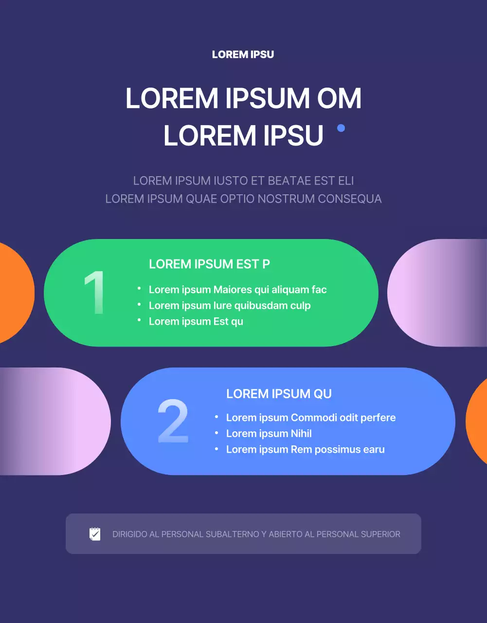 Azul marino, concepto de forma sencilla Sistema interno de formación para el empleo