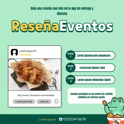 Menta lindo concepto entrega foto revisión evento