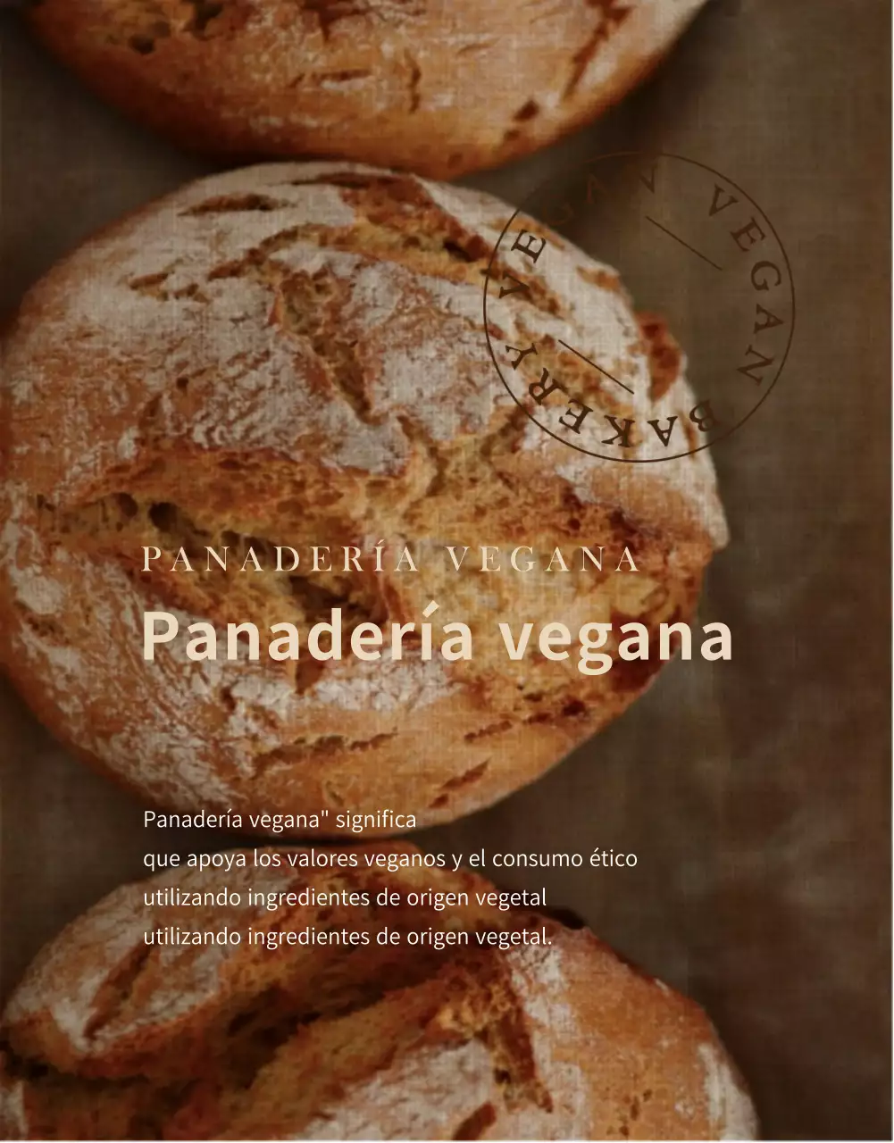 Panaderías veganas