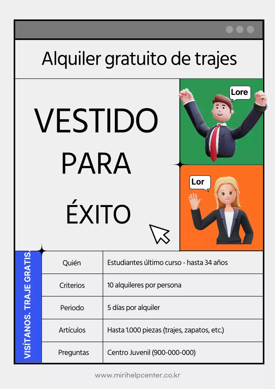 Alquila un traje en verdes, naranjas y azules neutros con un concepto informático