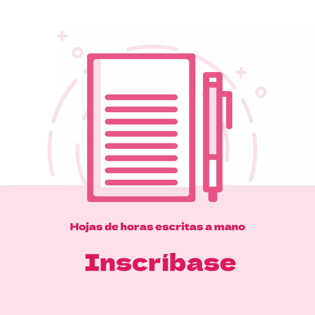 Etiquetas de registro de coronavirus con ilustraciones en rosa