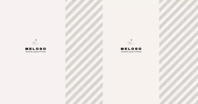 Tienda de regalos con estampado de rayas marfil