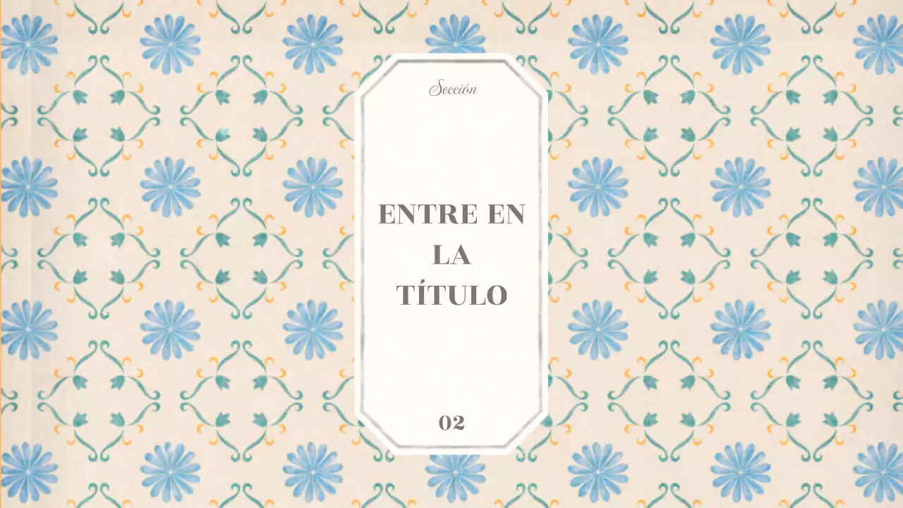 Diseño básico conceptual emocional con papel pintado vintage en beige y azul claro