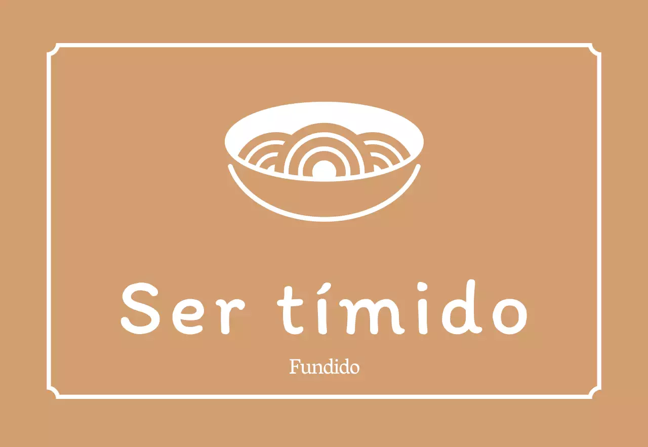 Sencillo rótulo de restaurante coreano en dorado