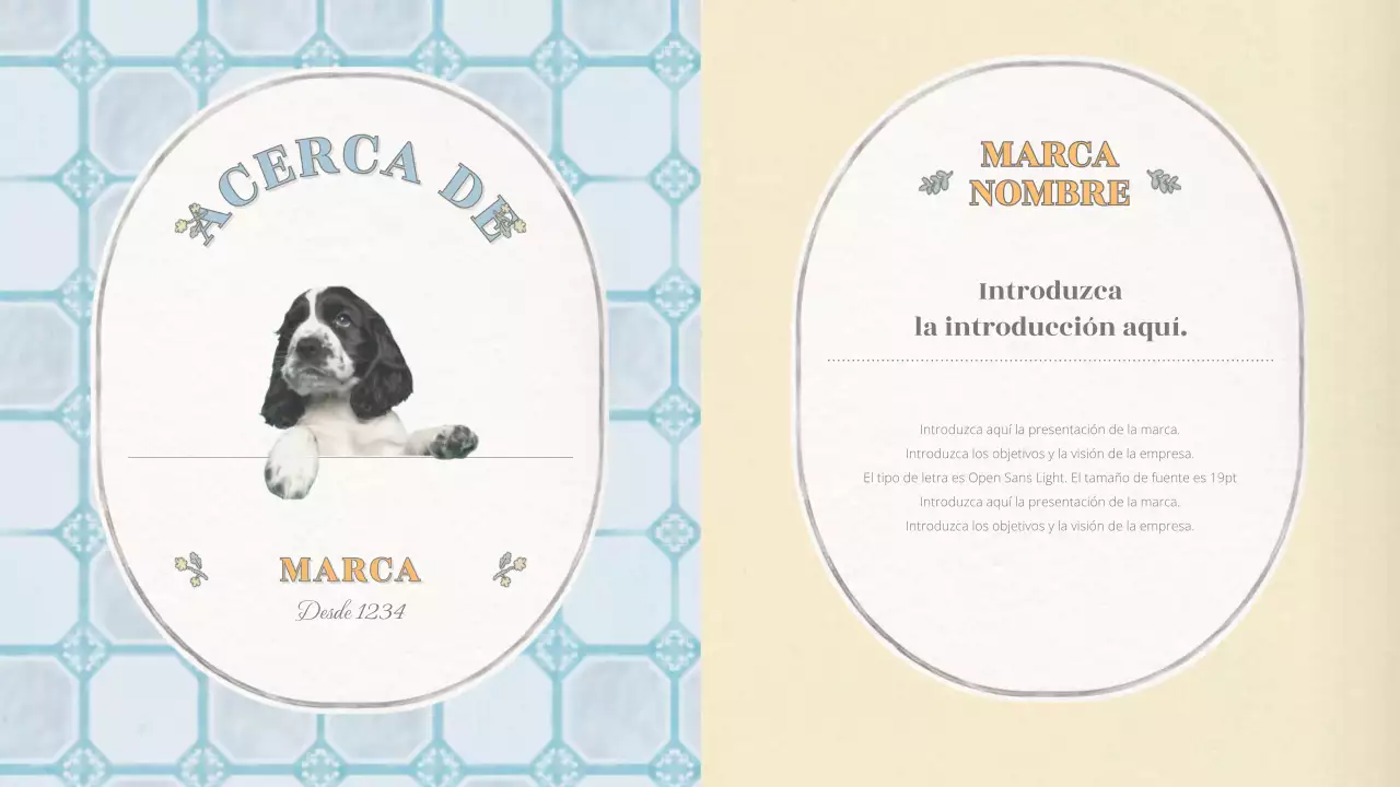 Diseño básico conceptual emocional con papel pintado vintage en beige y azul claro