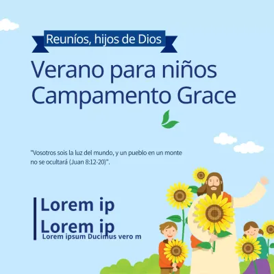 Campamento infantil de verano Grace