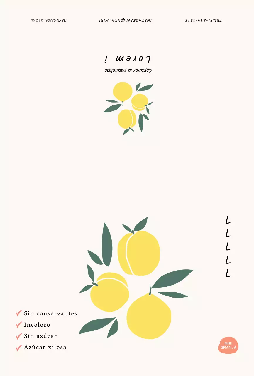 Promocionar un producto de citronela amarilla