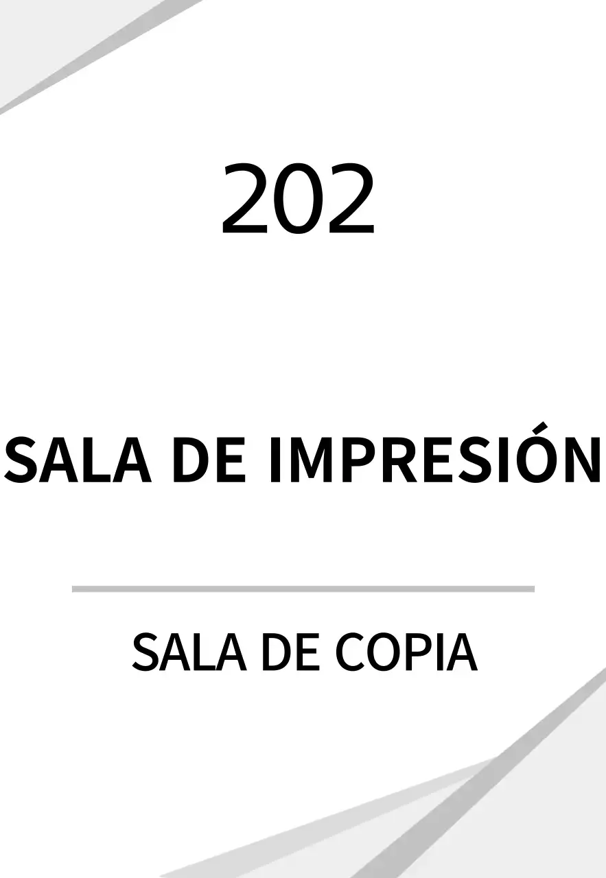 Rótulo de empresa blanco y limpio