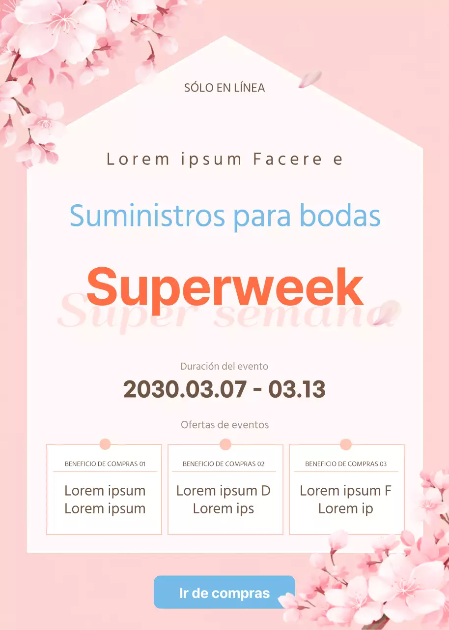 Primavera rosa y pastel y concepto de boda para eventos