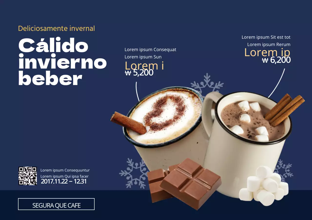 Nuevo menú de invierno