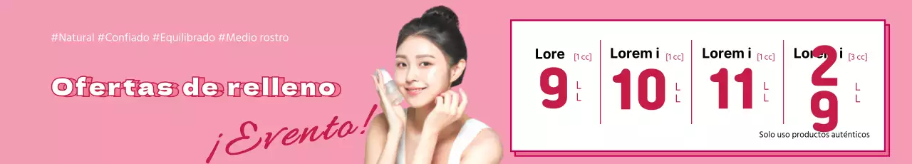 Eventos de dermatología rosa