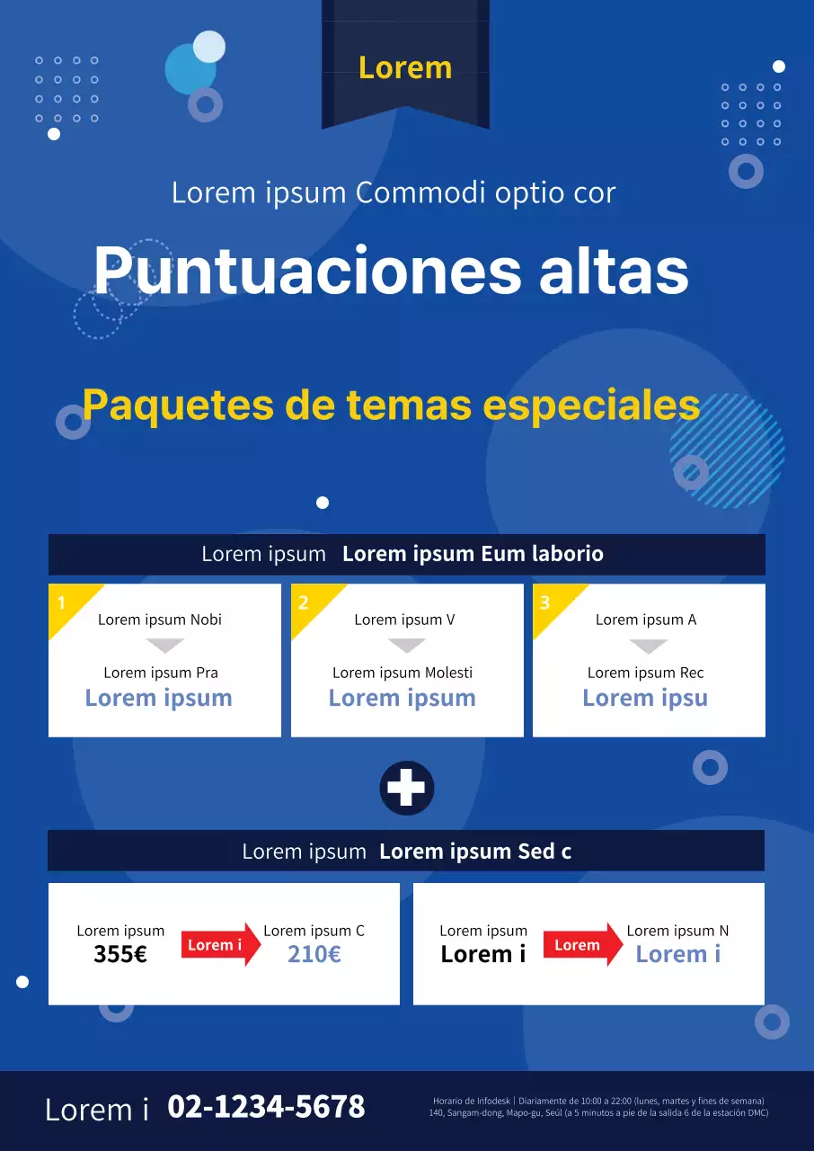 Letra azul Resaltado moderno resistencia Acontecimiento especial Promoción escolar