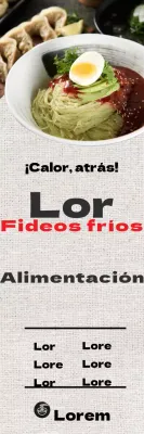 Restaurantes de fideos fríos