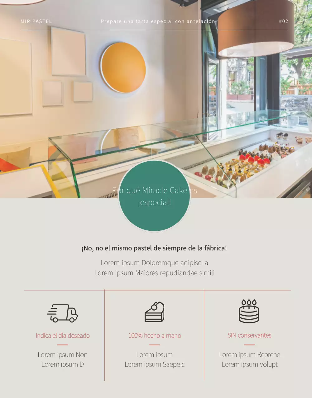 Tarta de preencargo en colores pastel Página de detalles personalizada hecha a mano Tarta de letras