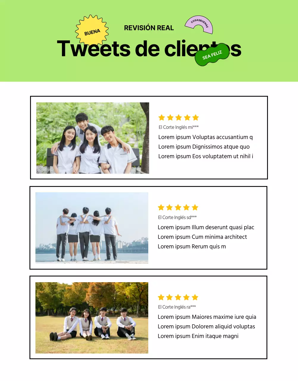 Más información sobre el alquiler de uniformes escolares coloridos y primaverales