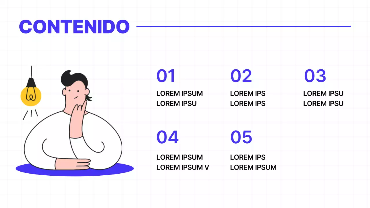 Tema ilustrado de educación económica de los jóvenes en azul y naranja