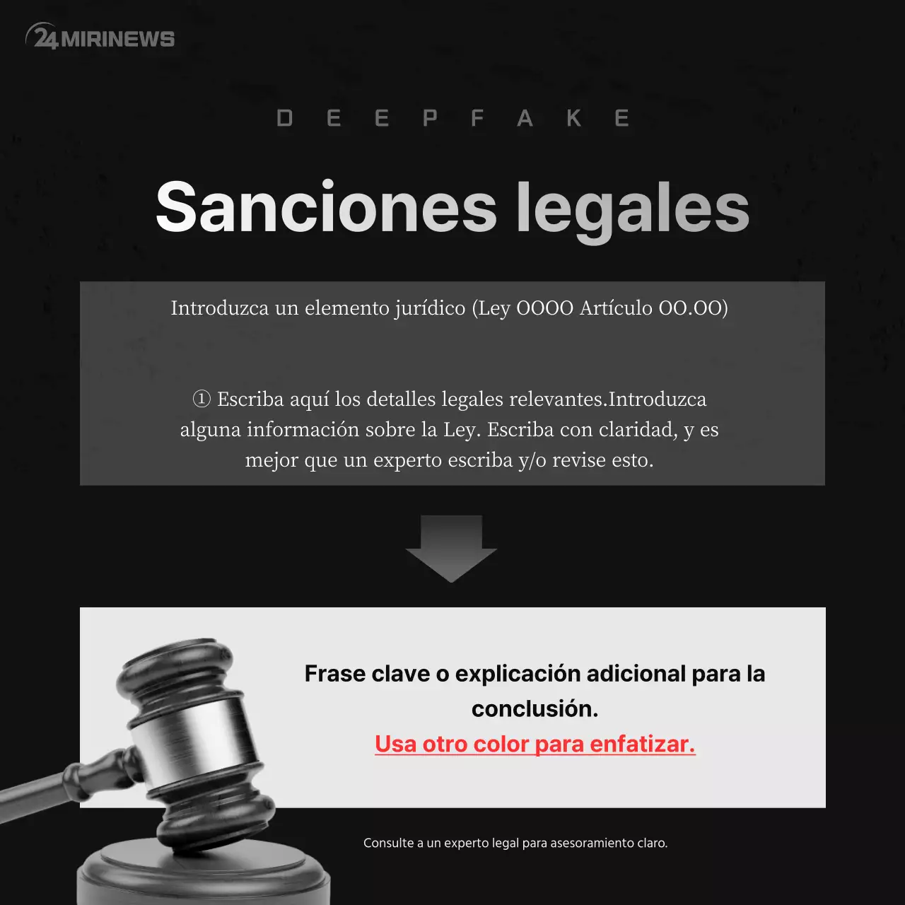 Noticias neutrales sobre tarjetas deep-fake