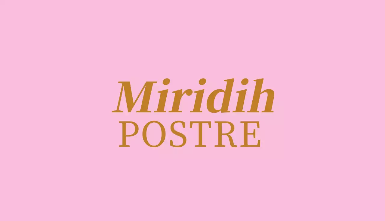 Tarjeta de visita de cafetería de postres