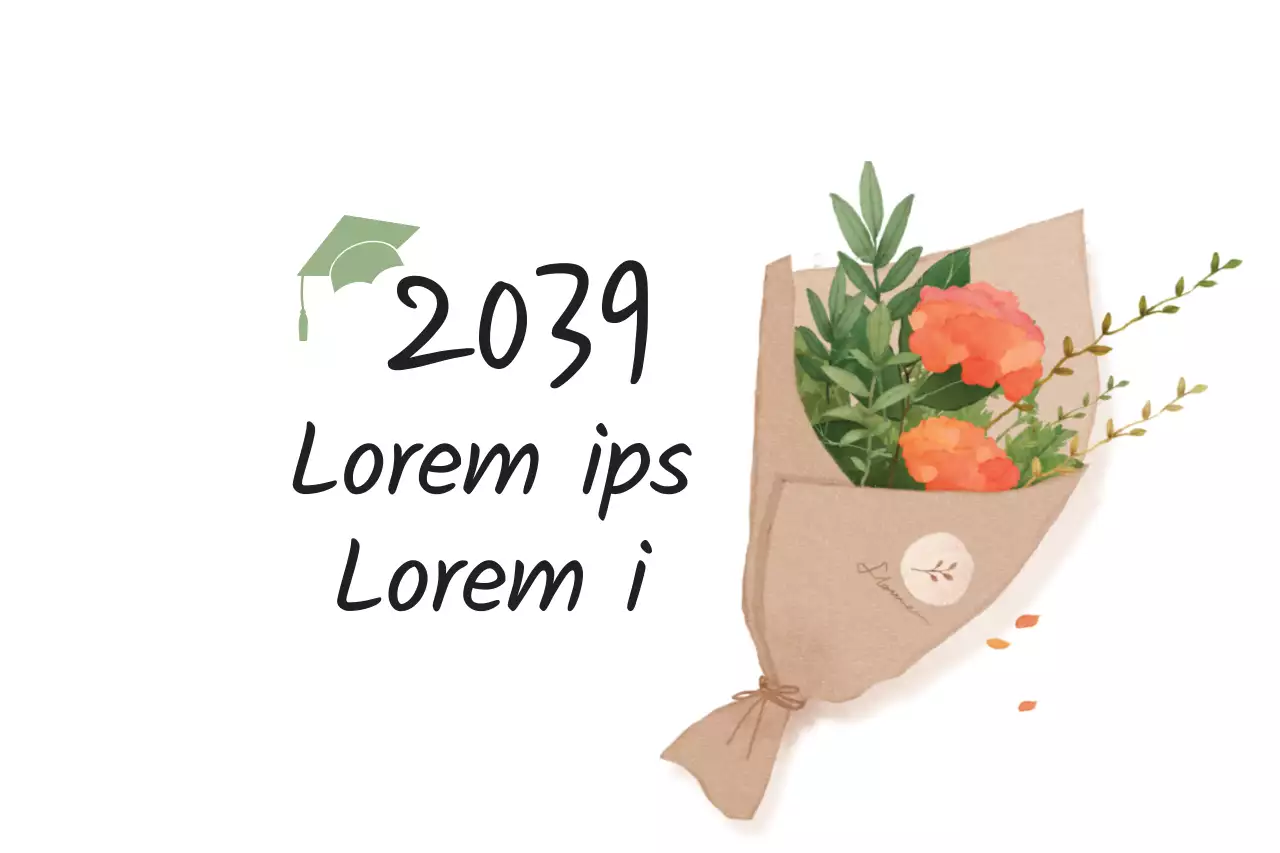 Enhorabuena por tu graduación.