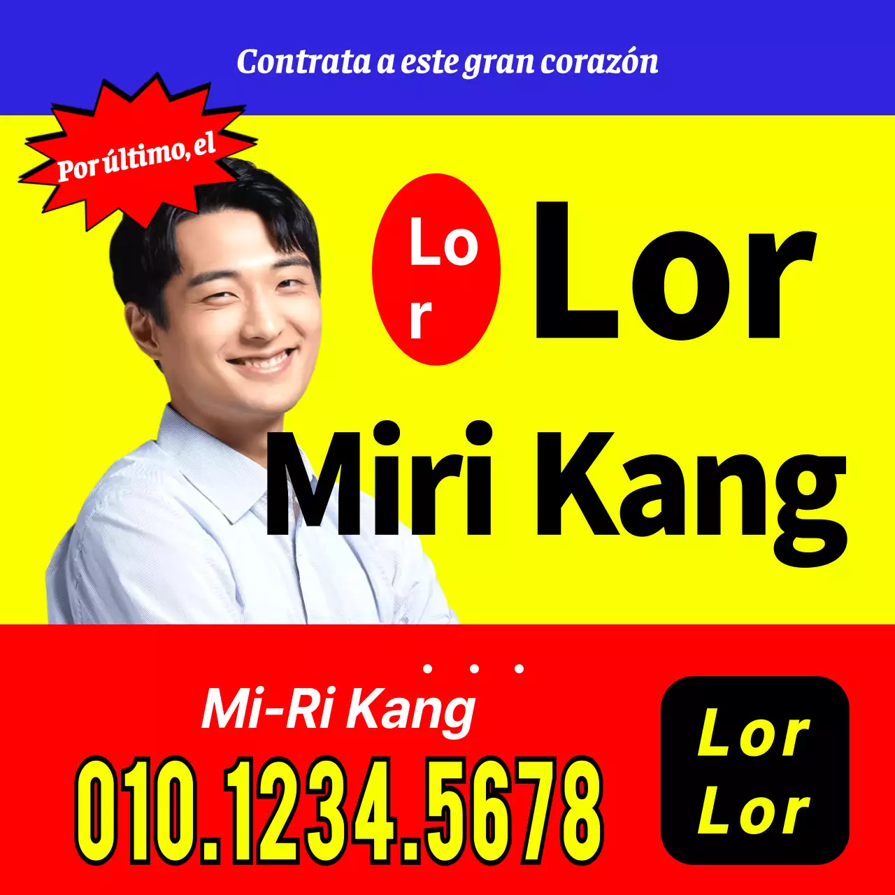 Diseño de graduación con un atrevido aire de folleto