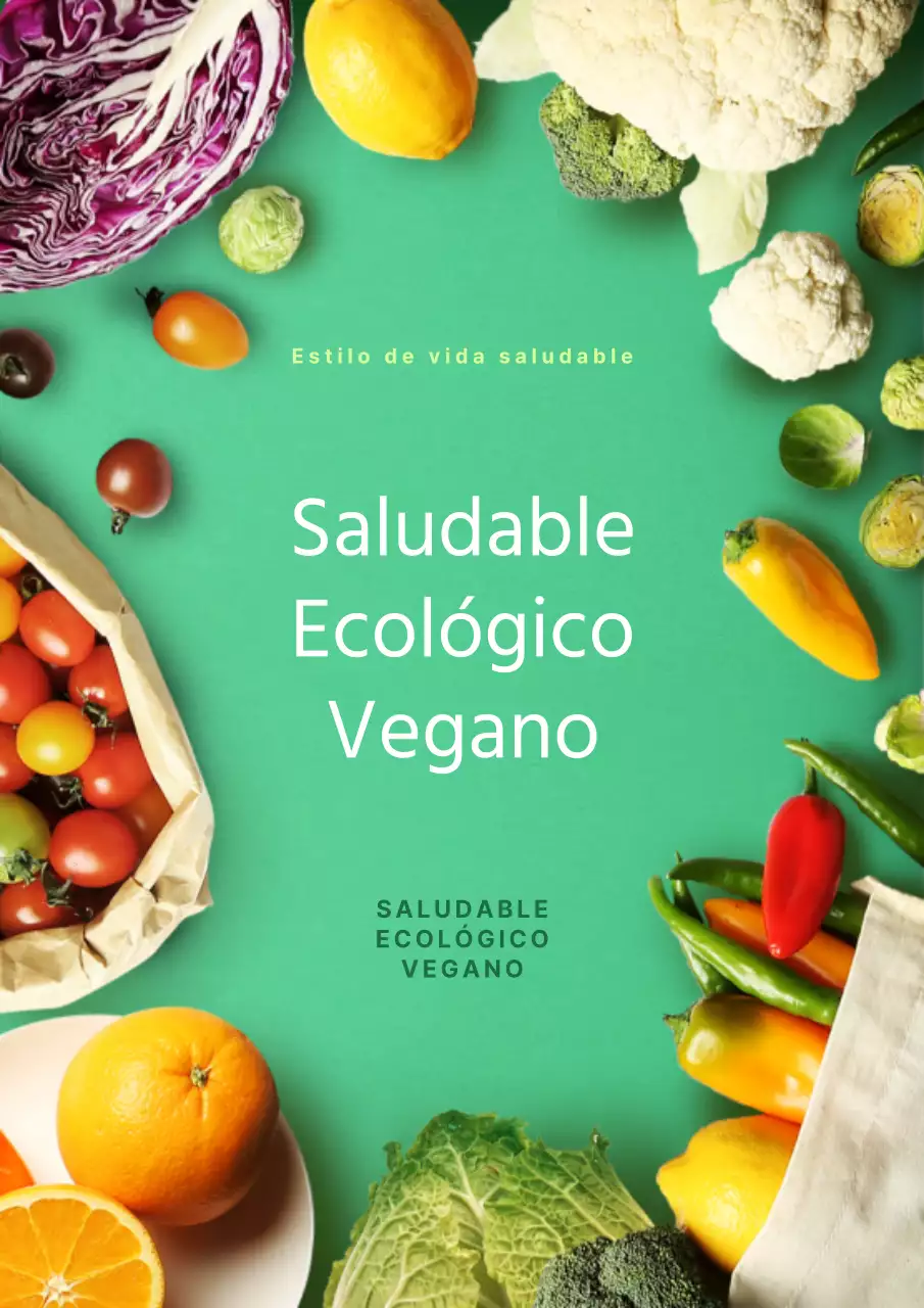 Vegano respetuoso con el medio ambiente