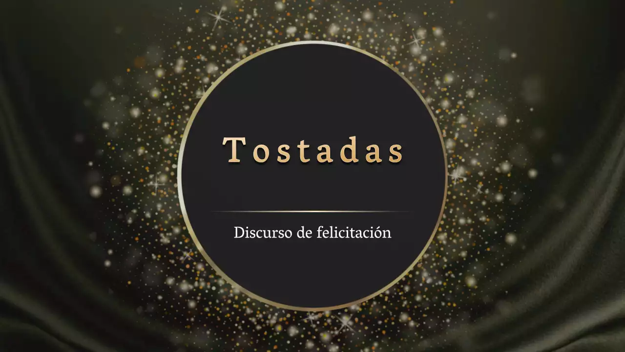 Una velada conceptual de entrega de premios en oro y negro