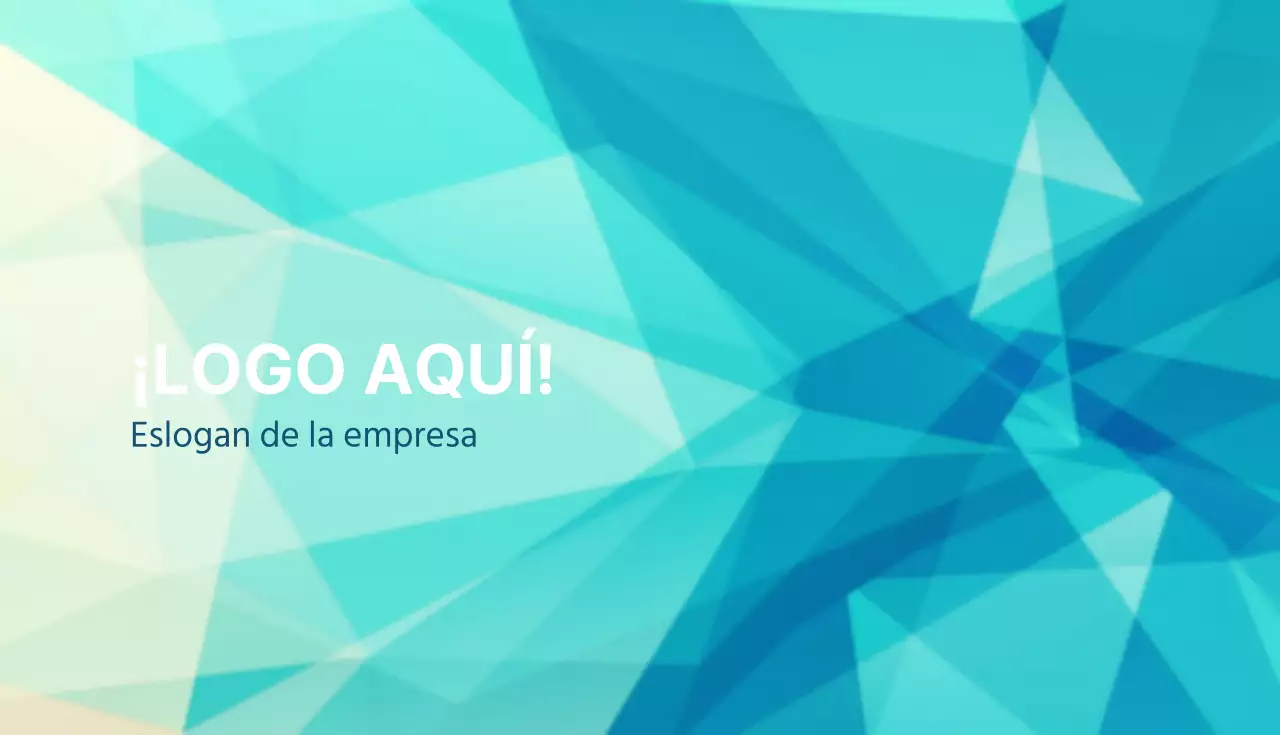 Tarjetas de visita corporativas con motivos geométricos