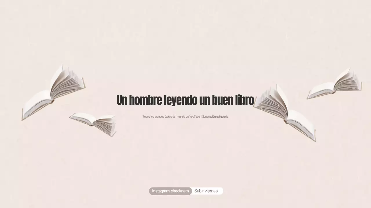 Un hombre leyendo un buen libro