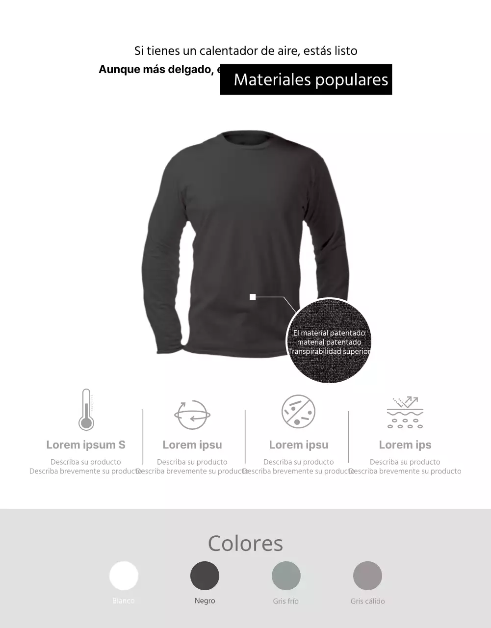 Fiebre del aire caliente en el interior