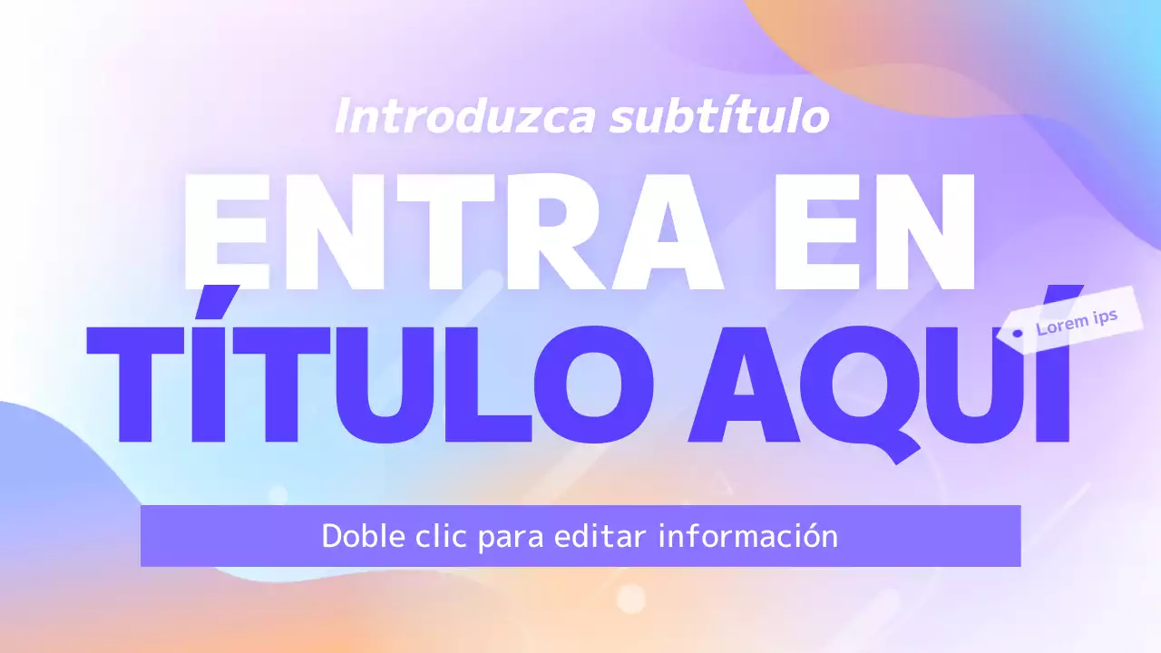 Negocio degradado en morado